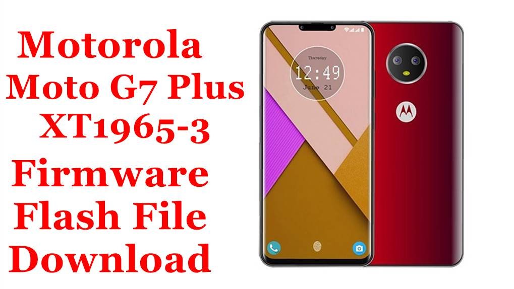 Motorola Moto G7 Plus XT1965-3