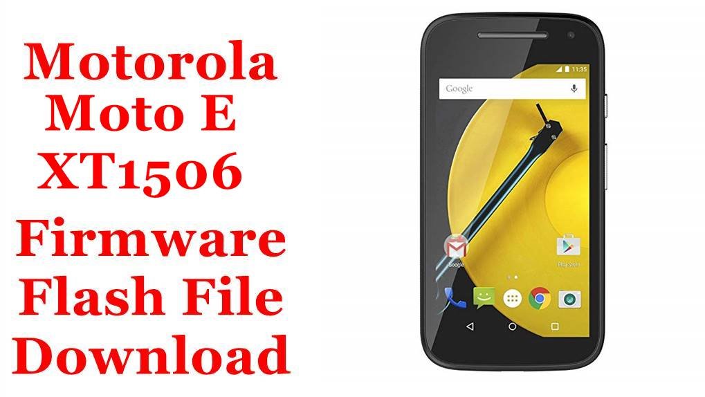 Motorola Moto E XT1506