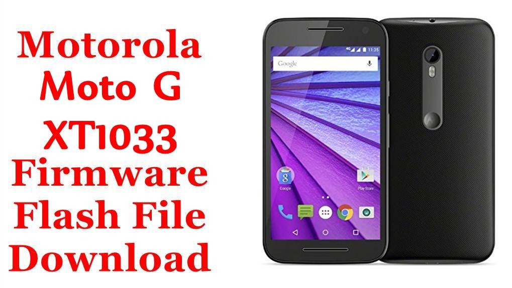 Motorola Moto G XT1033