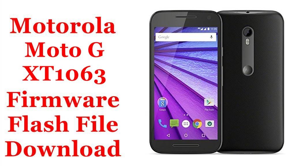 Motorola Moto G XT1063