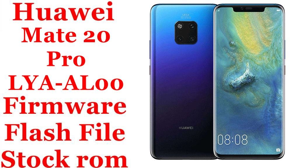 Huawei Mate 20 Pro LYA AL00
