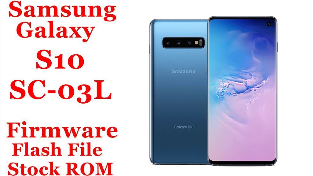 Samsung Galaxy S10 SC 03L