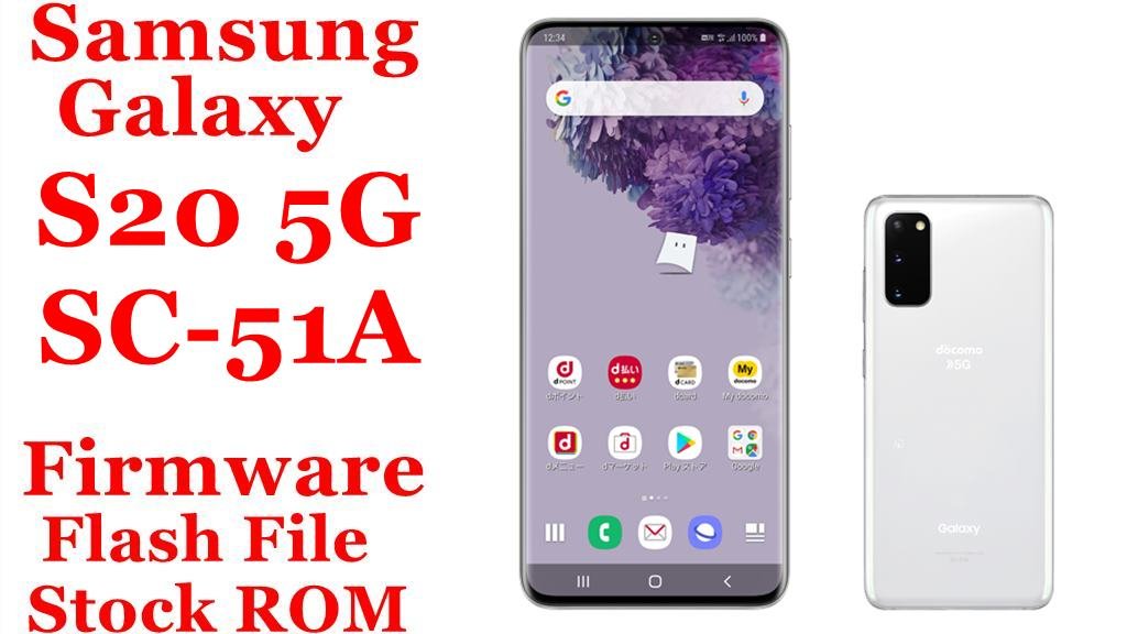 Samsung Galaxy S20 5G SC 51A
