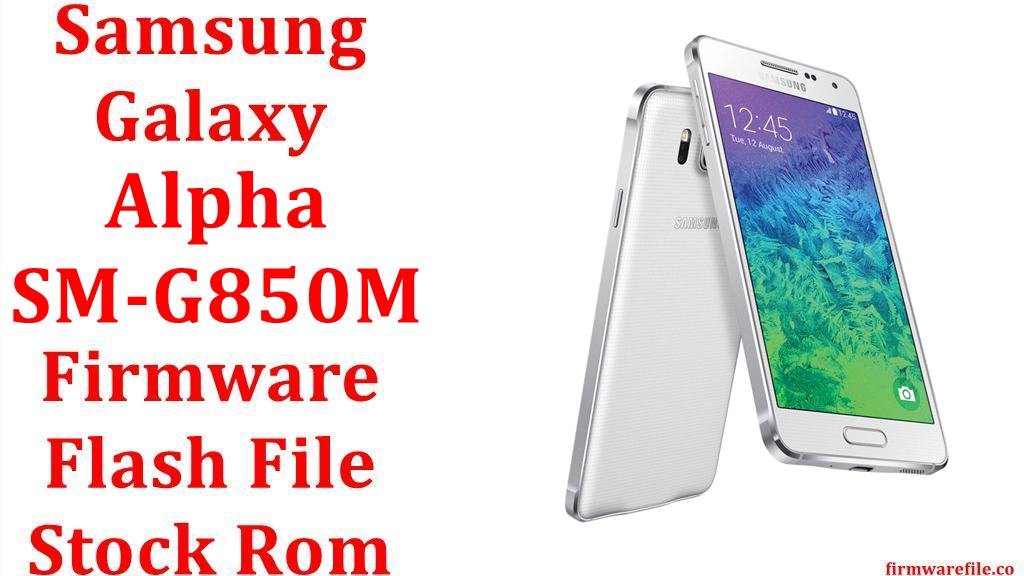 Samsung Galaxy Alpha SM G850M