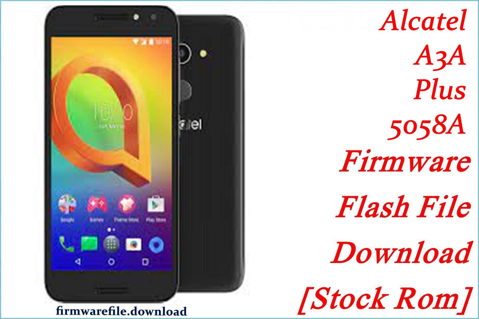 Alcatel A3A Plus 5058A