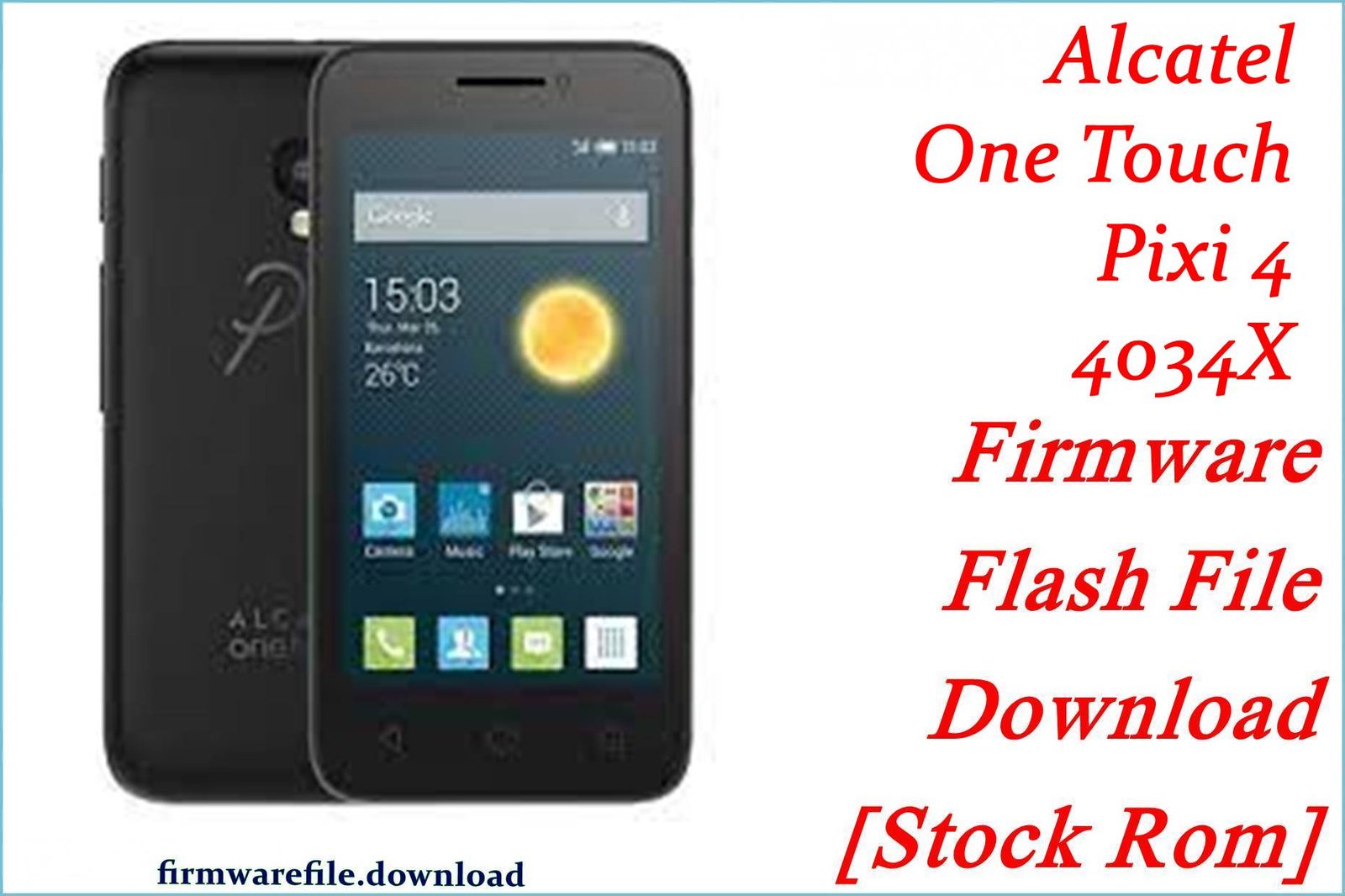 Alcatel One Touch Pixi 4 4034X
