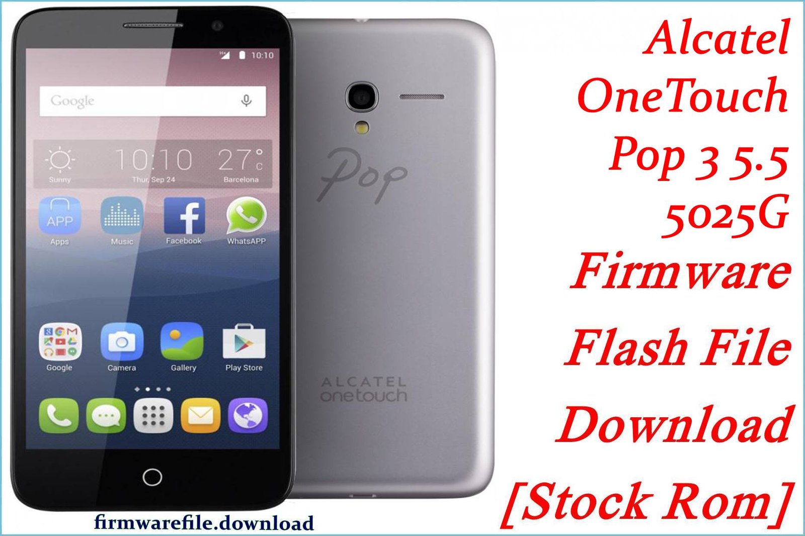 Alcatel OneTouch Pop 3 5.5 5025G