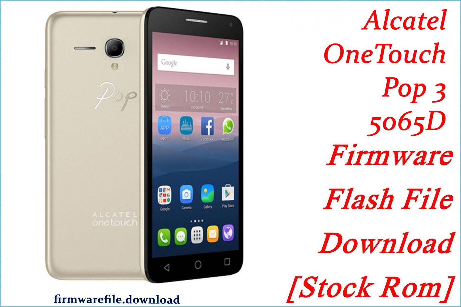 Alcatel OneTouch Pop 3 5065D