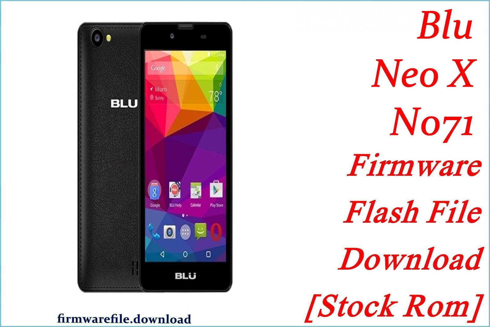 Blu Neo X N071