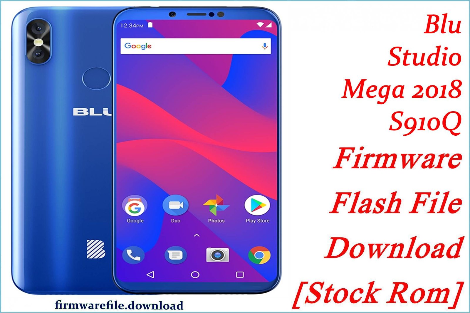 BLUStudio Mega 2018 S910Q