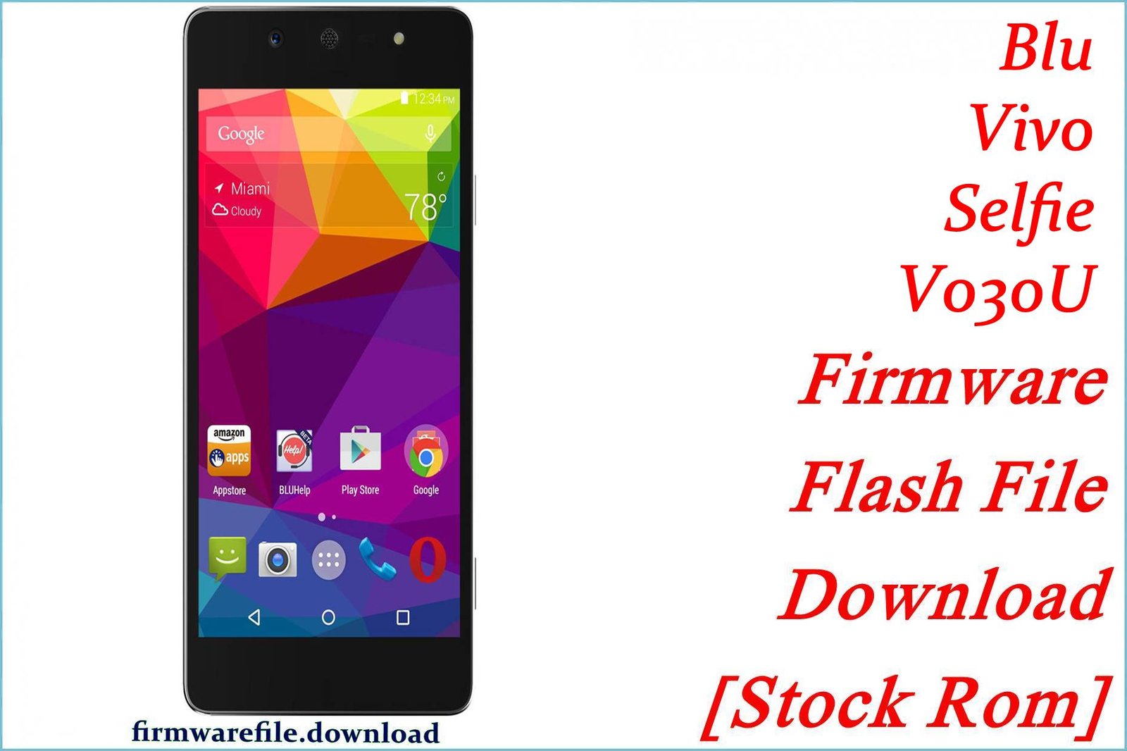 Blu Vivo Selfie V030U