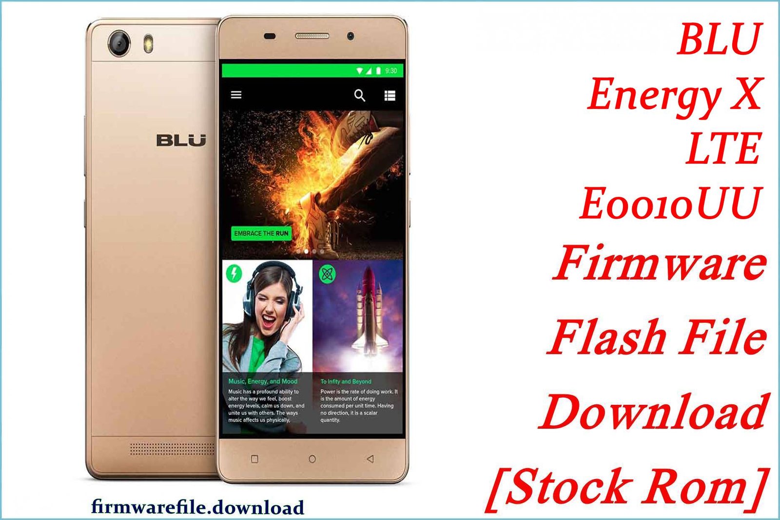 BLU Energy X LTE E0010UU