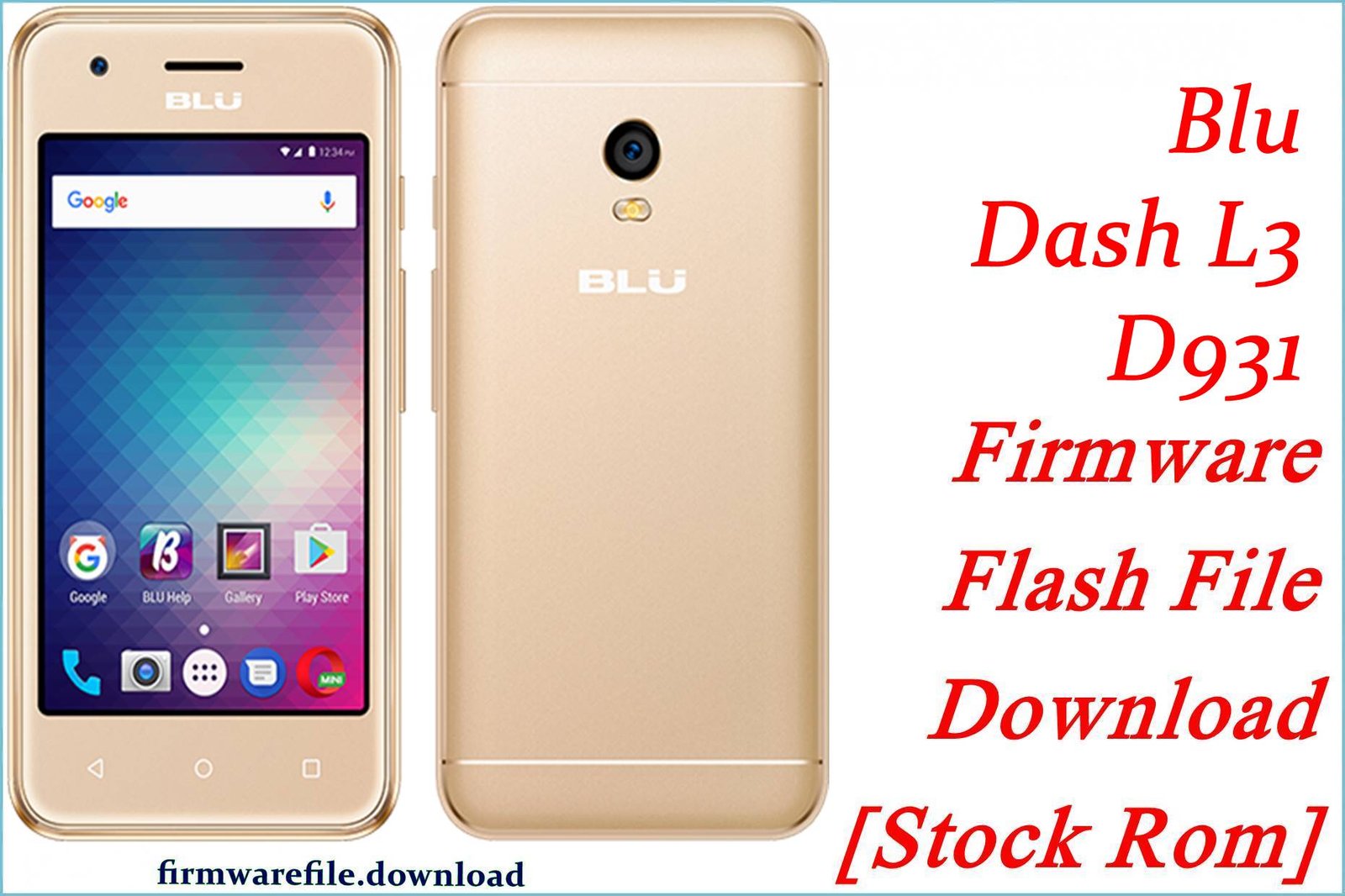 Blu Dash L3 D931