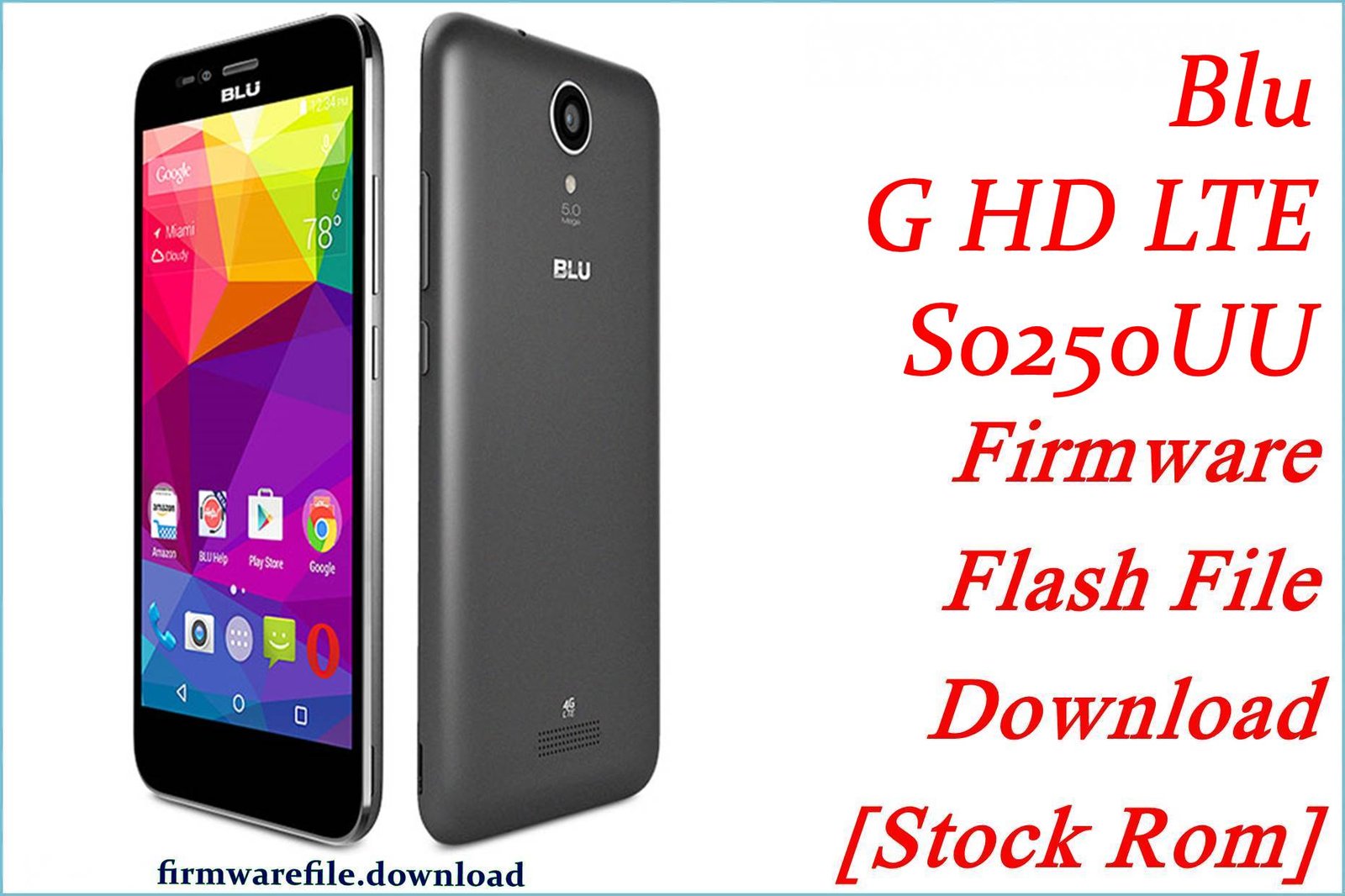 Blu G HD LTE S0250UU