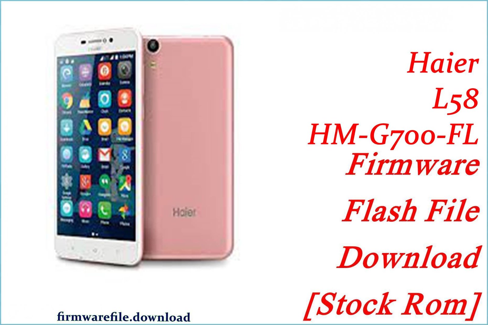 Haier L58 HM G700 FL