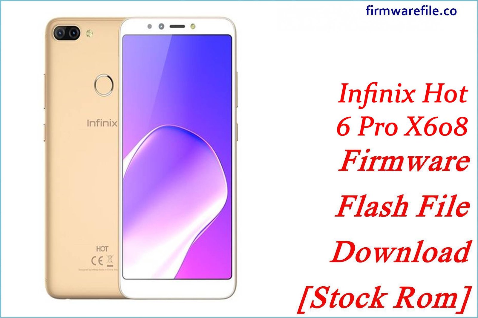 Infinix Hot 6 Pro X608