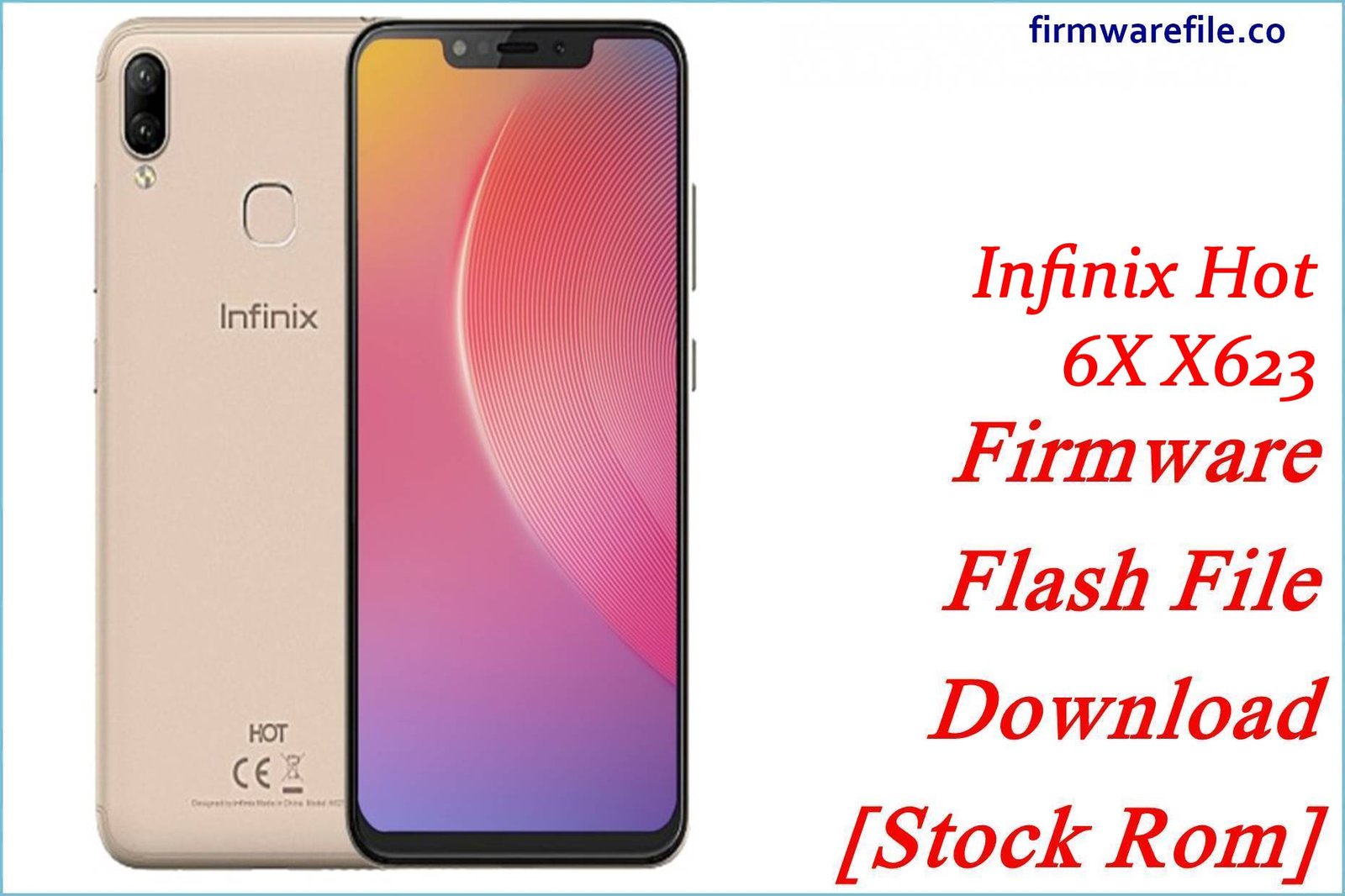 Infinix Hot 6X X623