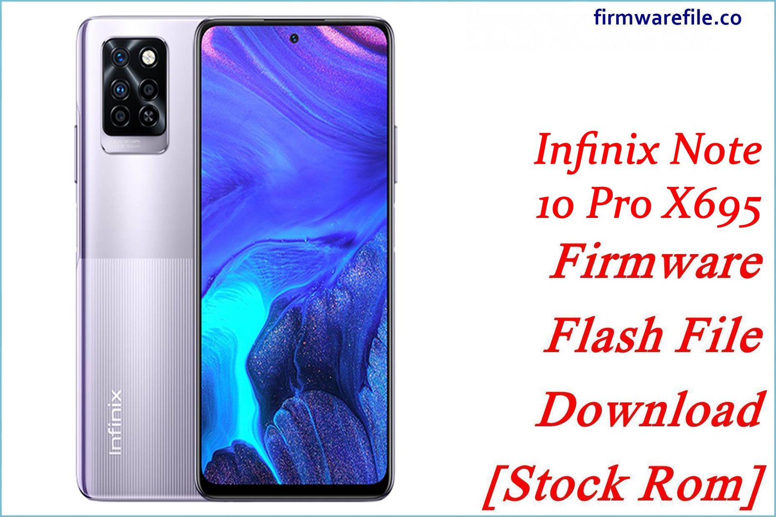 Infinix Note 10 Pro X695