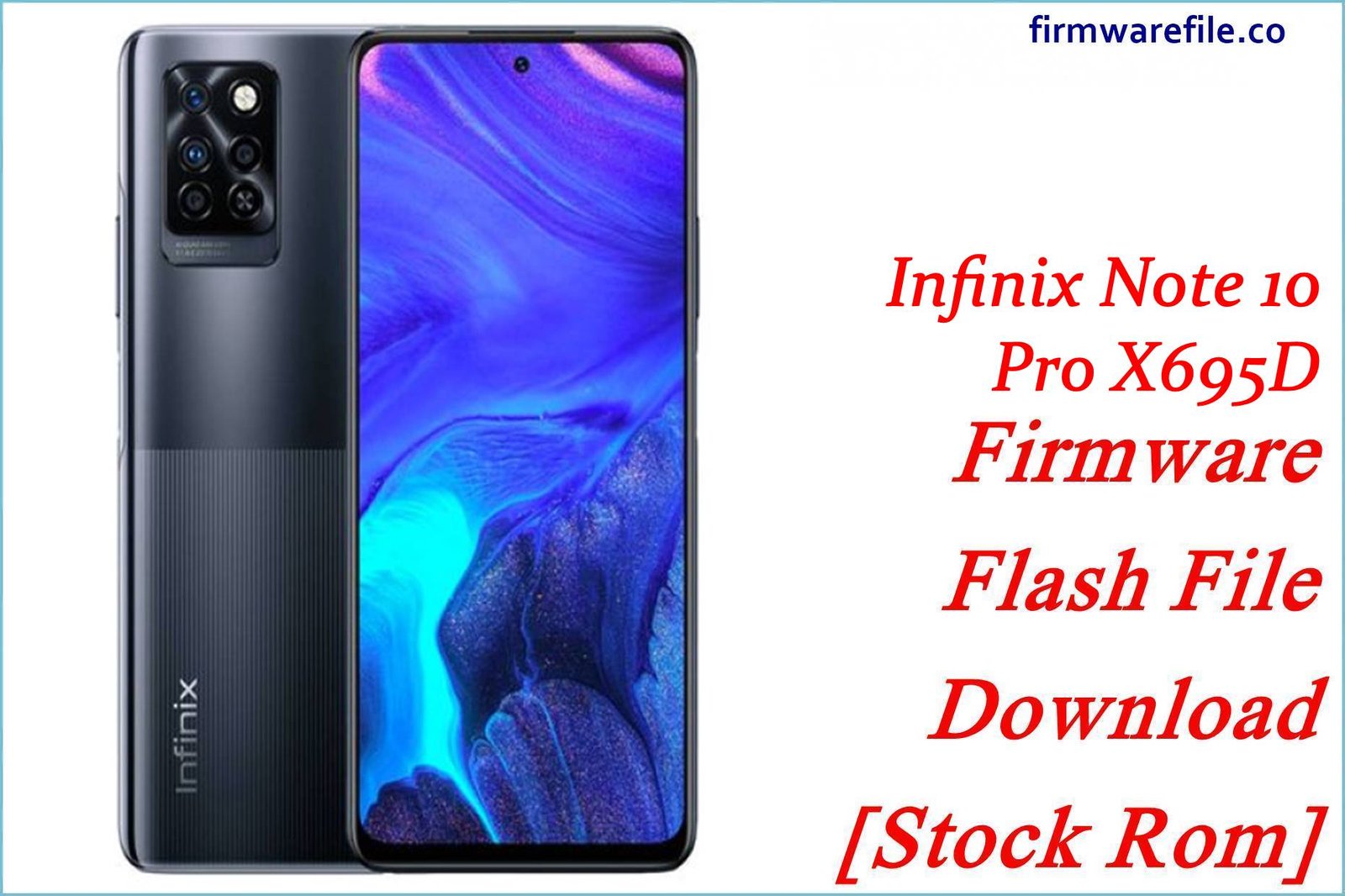 Infinix Note 10 Pro X695D