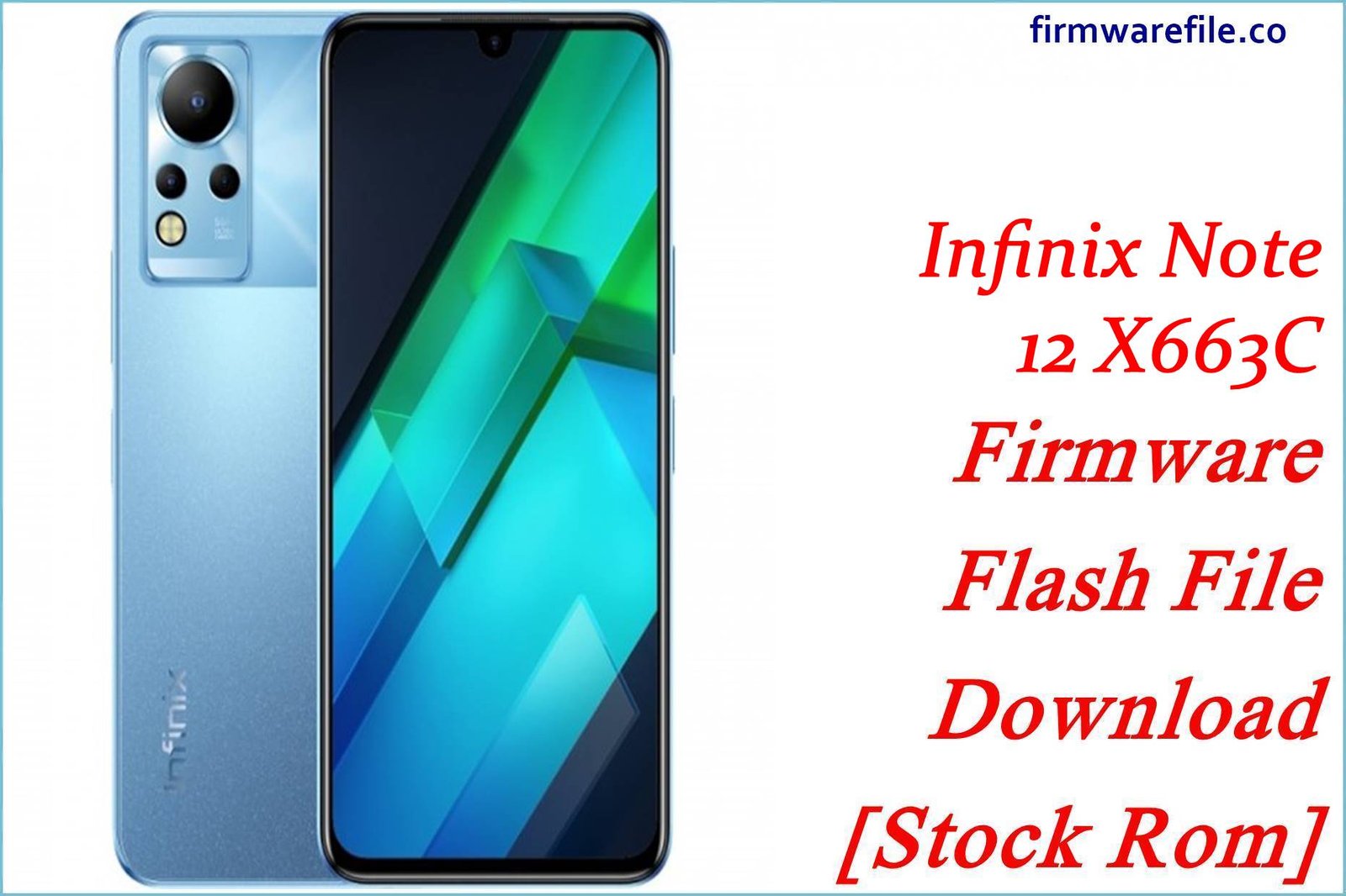 Infinix Note 12 X663C