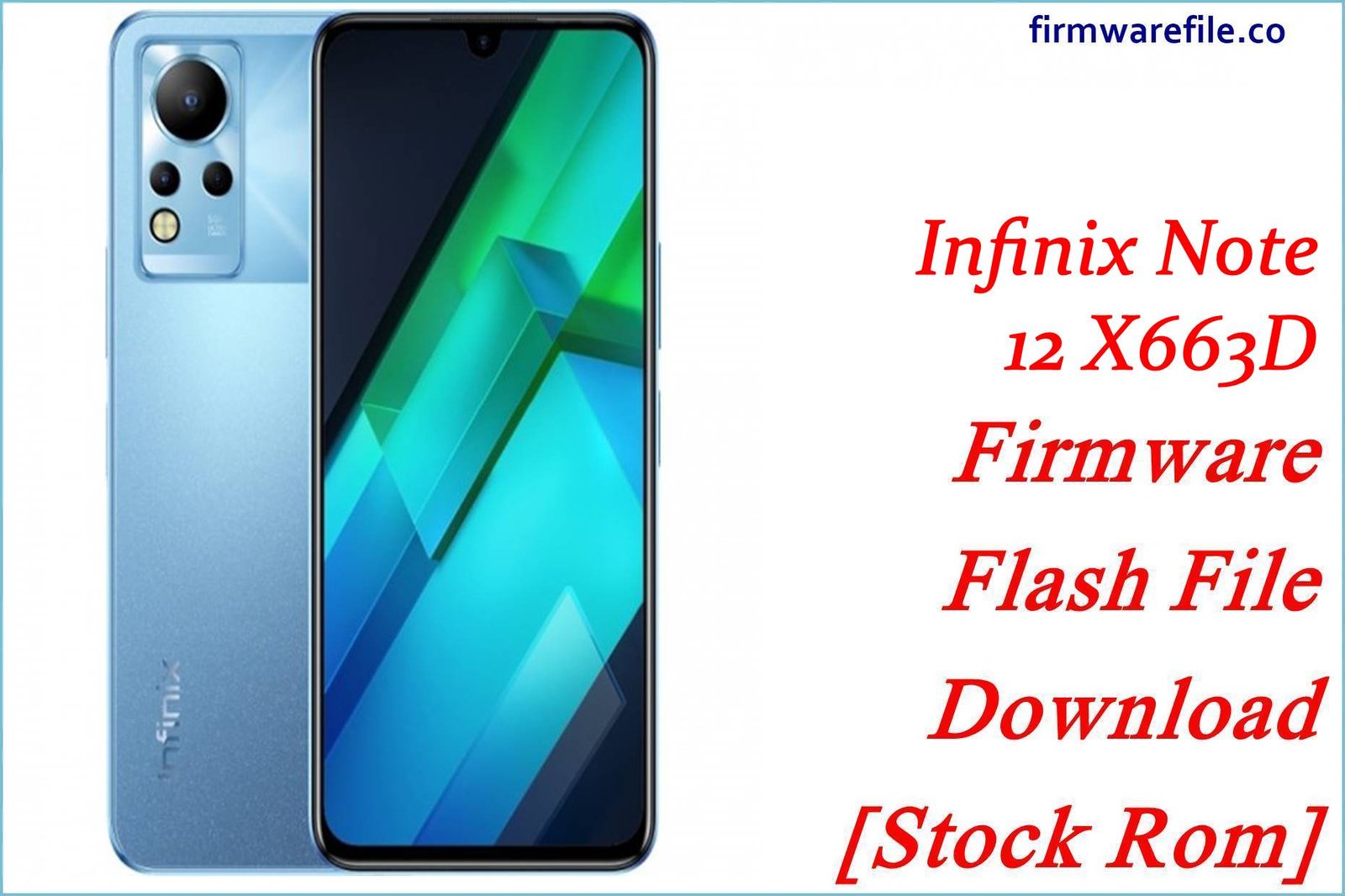 Infinix Note 12 X663D