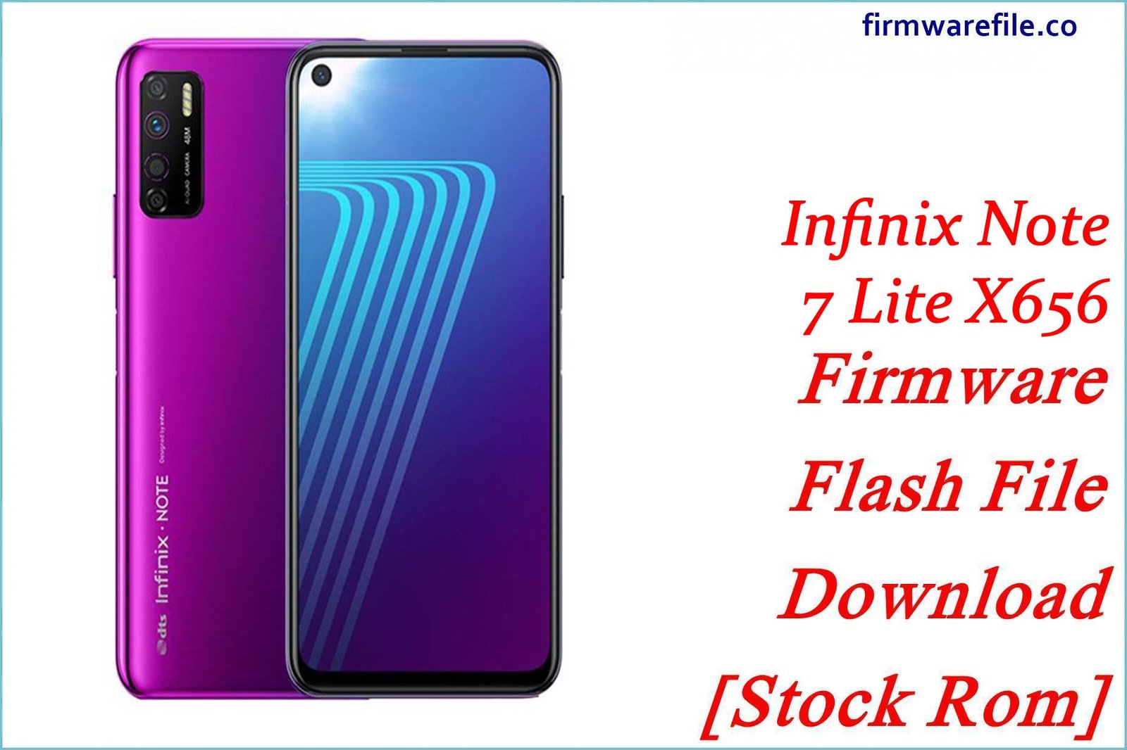 Infinix Note 7 Lite X656