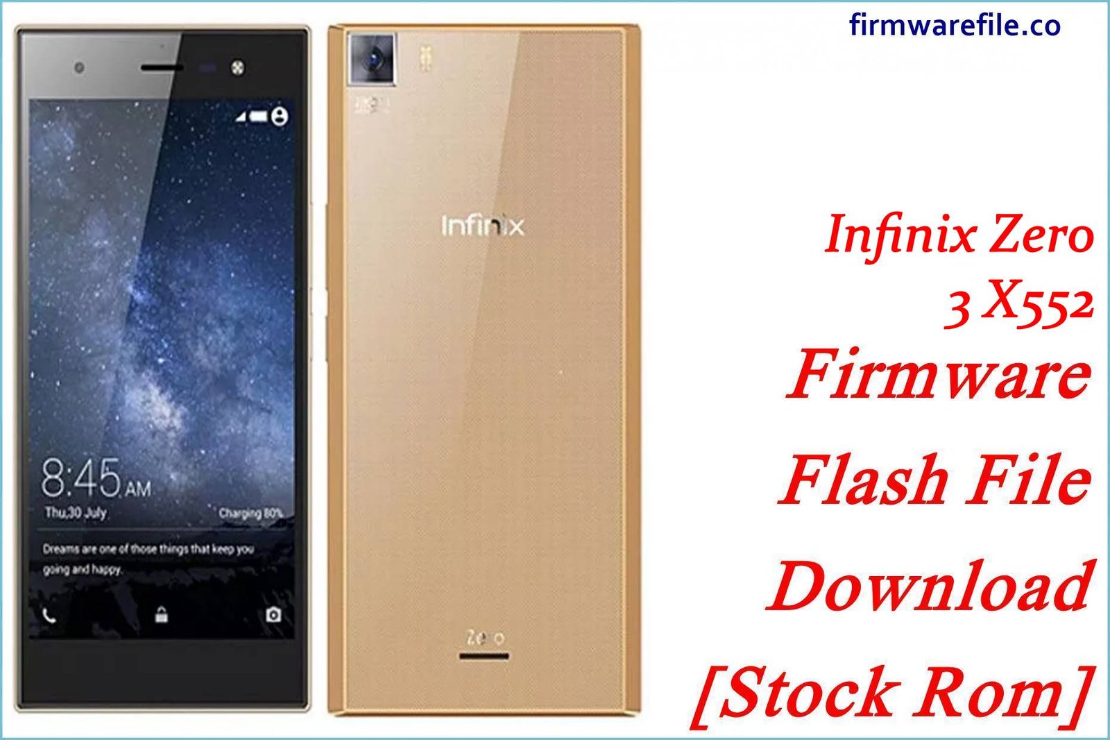Infinix Zero 3 X552