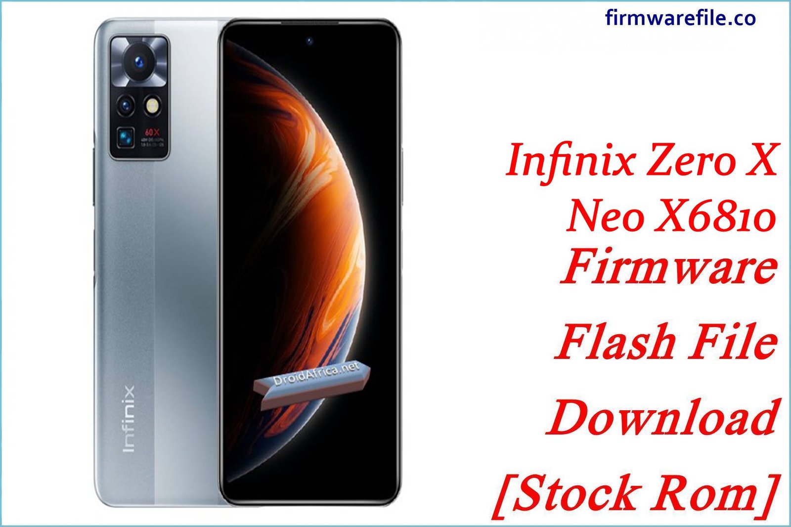 Infinix Zero X Neo X6810