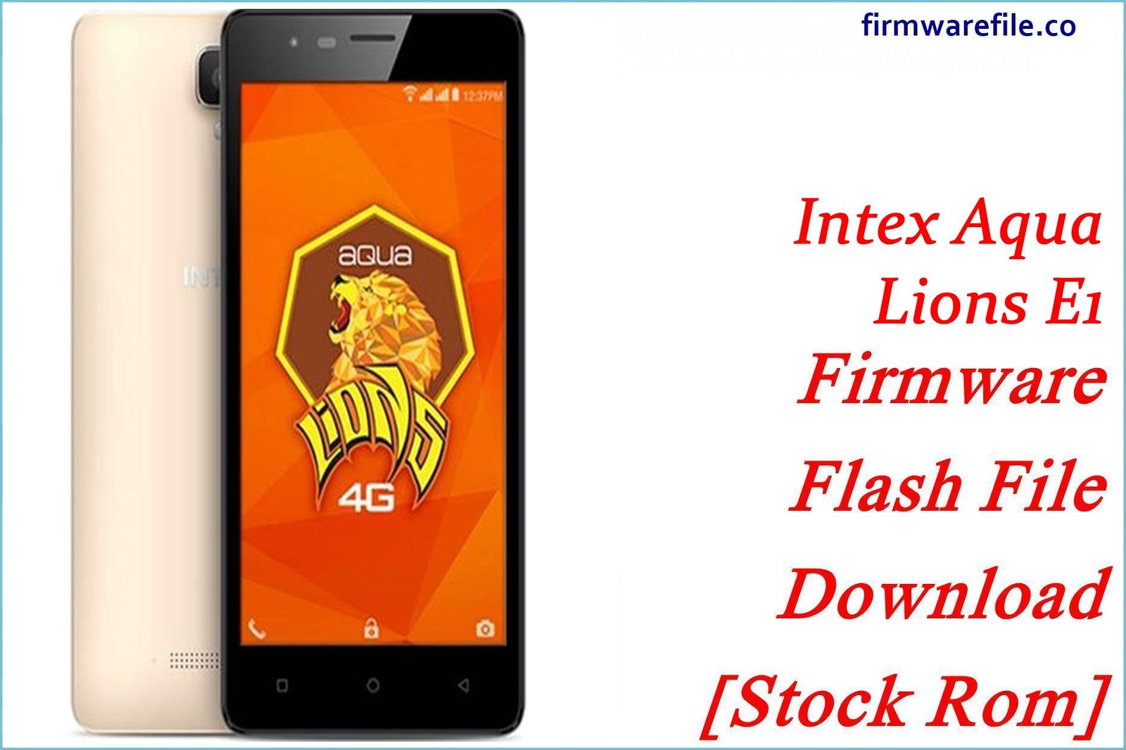 Intex Aqua Lions E1