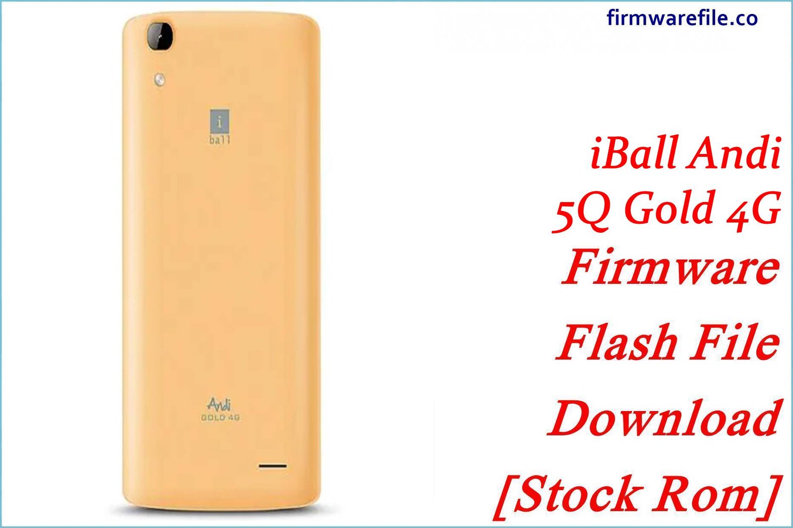 iBall Andi 5Q Gold 4G
