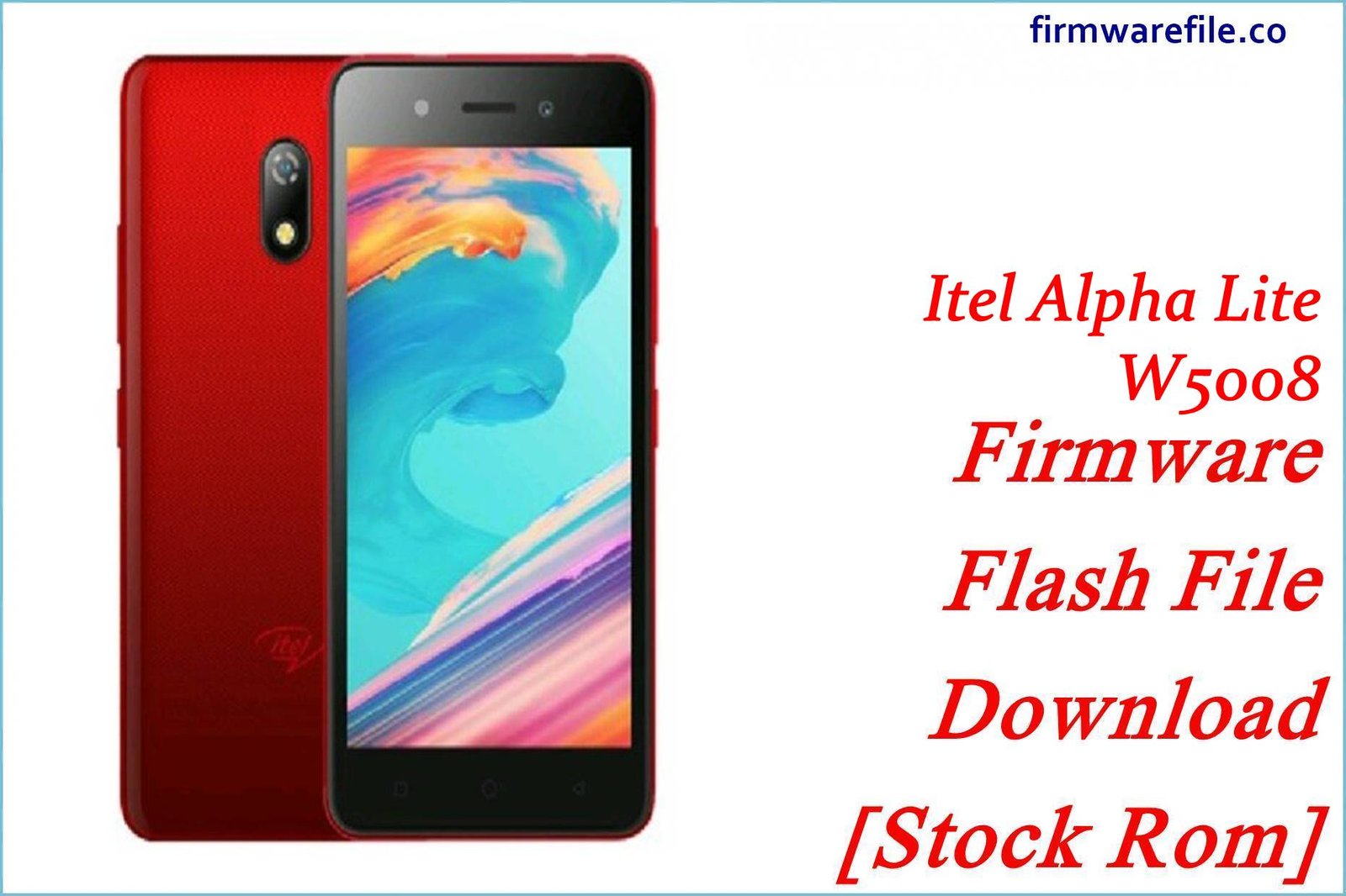 Itel Alpha Lite W5008