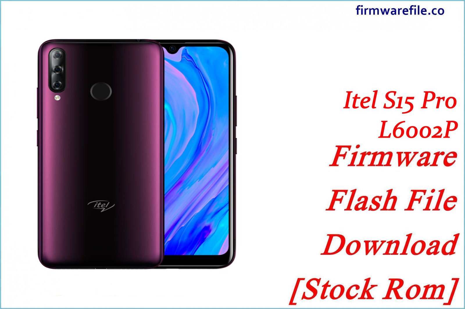Itel S15 Pro L6002P