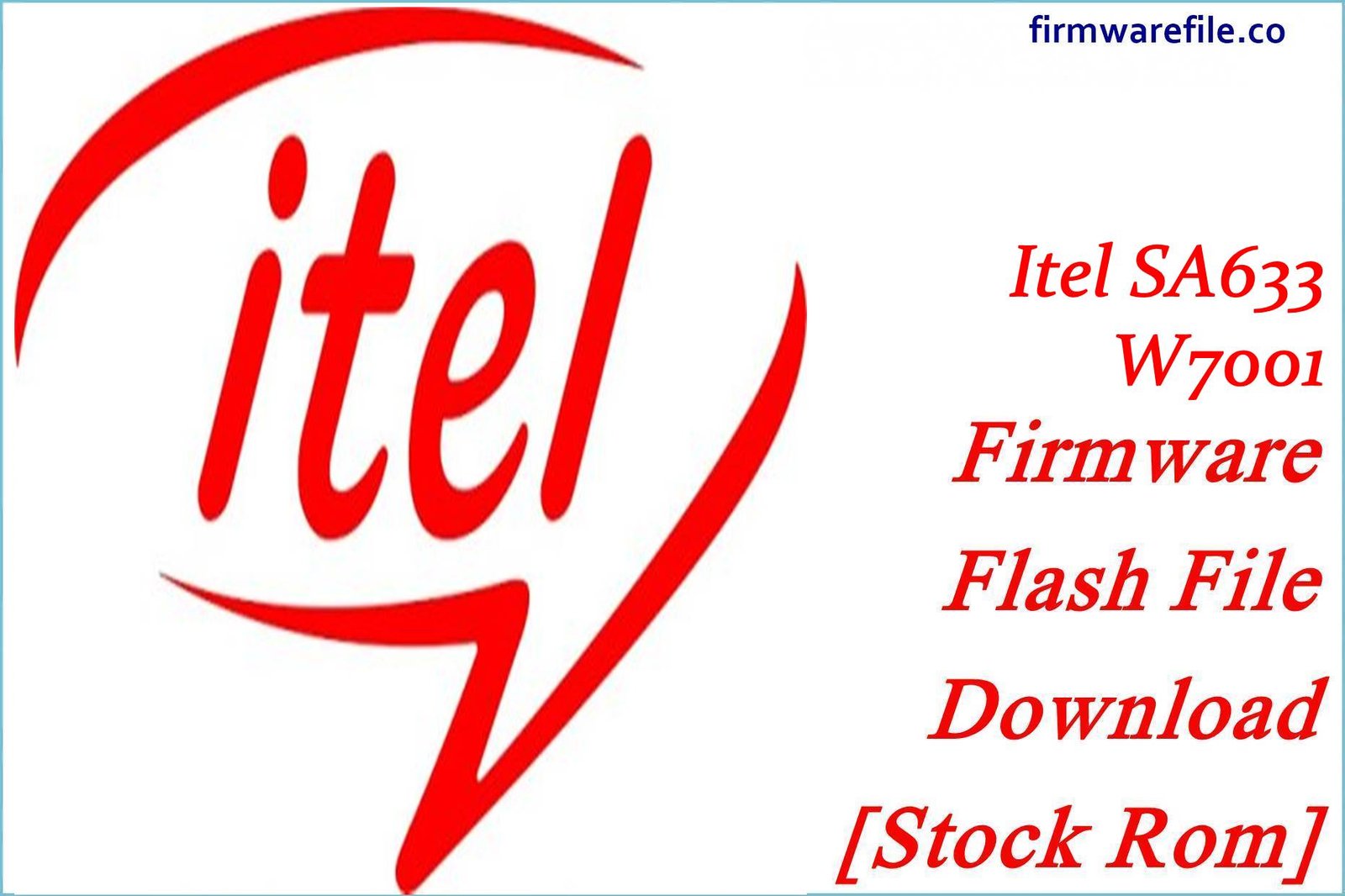 Itel SA633 W7001