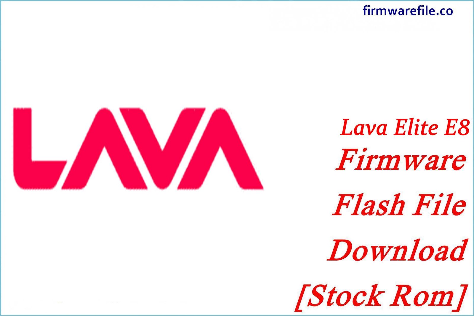 Lava Elite E8