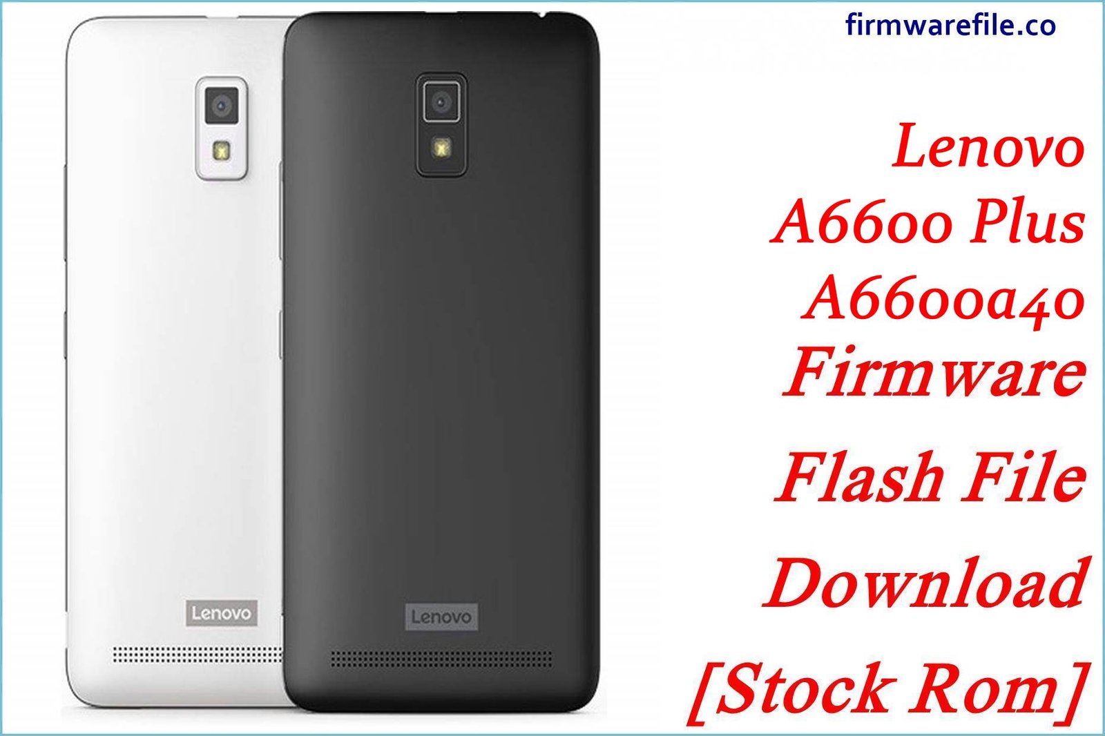 Lenovo A6600 Plus A6600a40