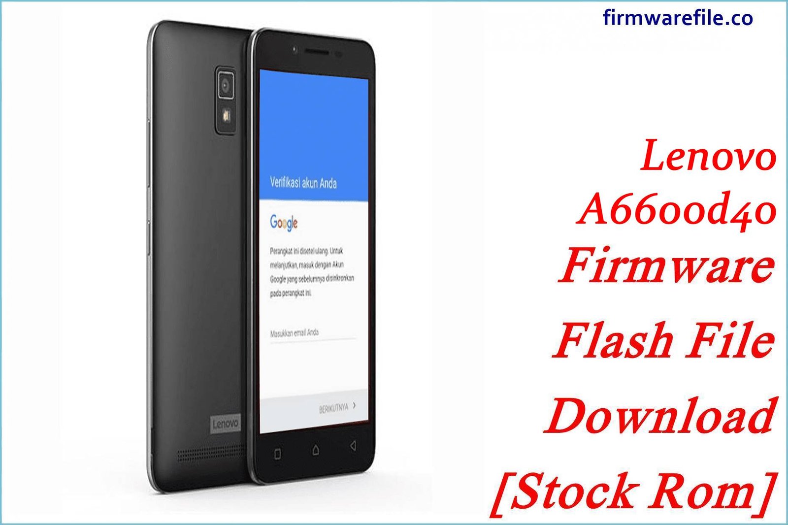 Lenovo A6600d40