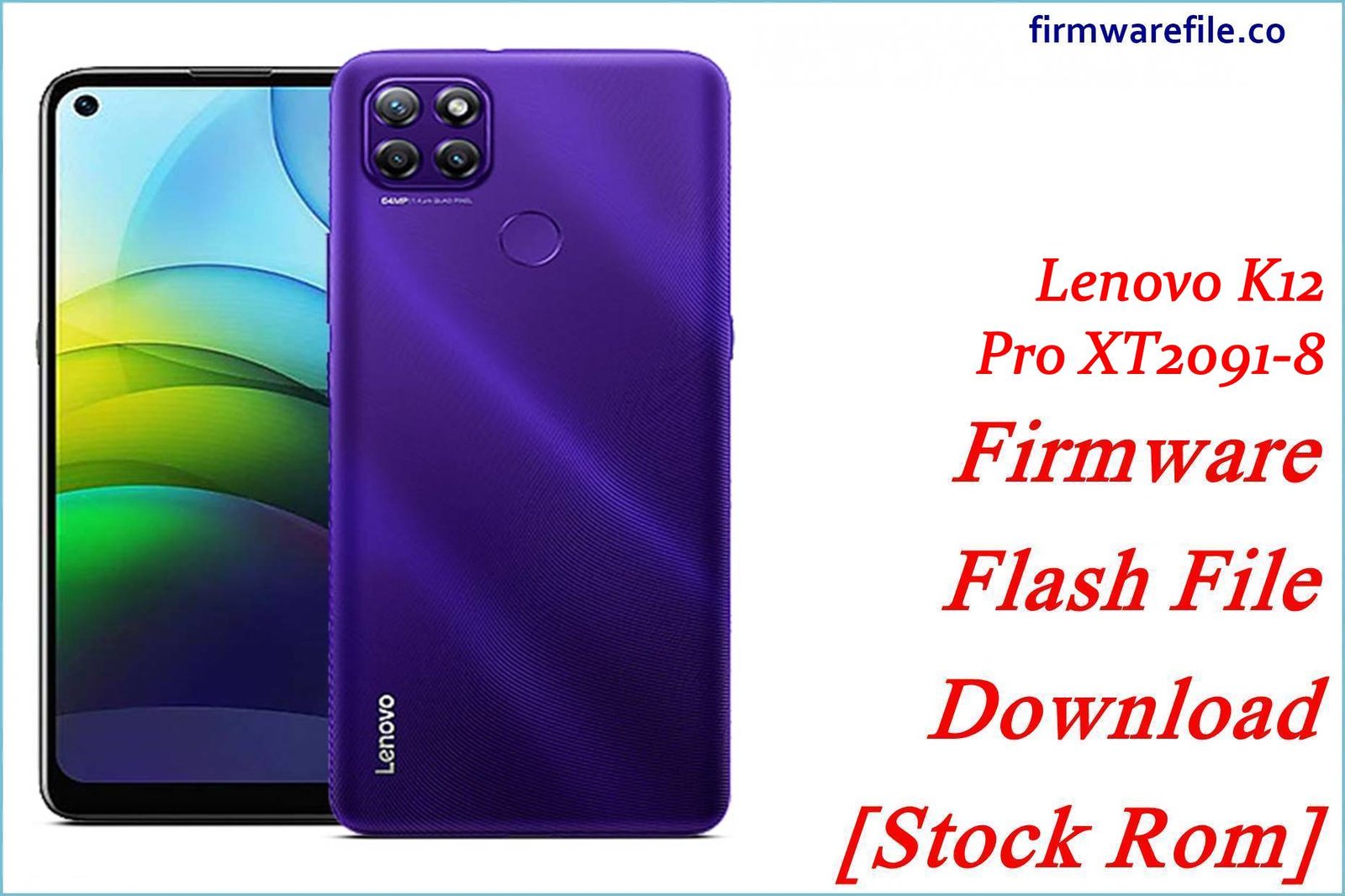 Lenovo K12 Pro XT2091 8