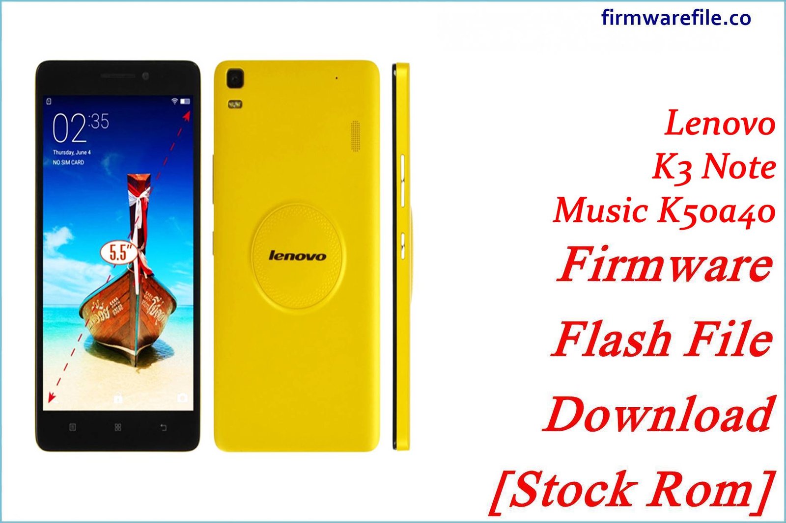 Lenovo K3 Note Music K50a40