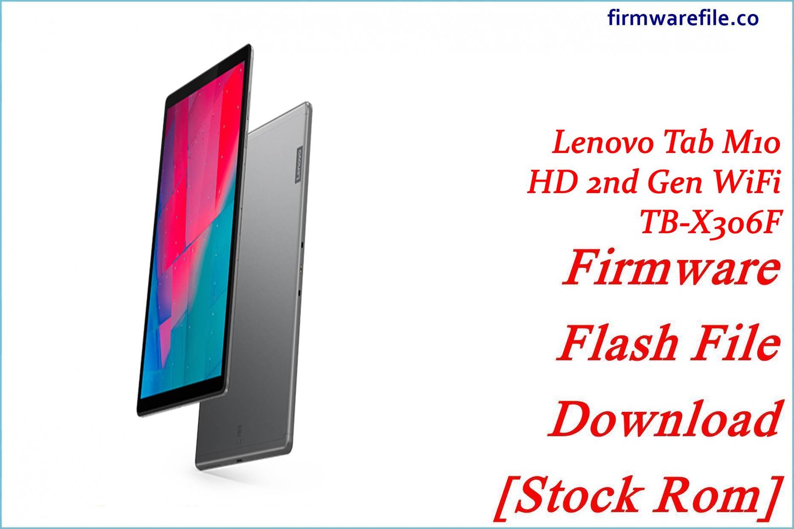 Lenovo Tab M10 HD 2nd Gen WiFi TB X306F