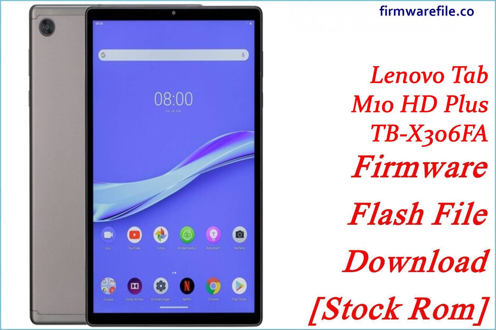 Lenovo Tab M10 HD Plus TB X306FA