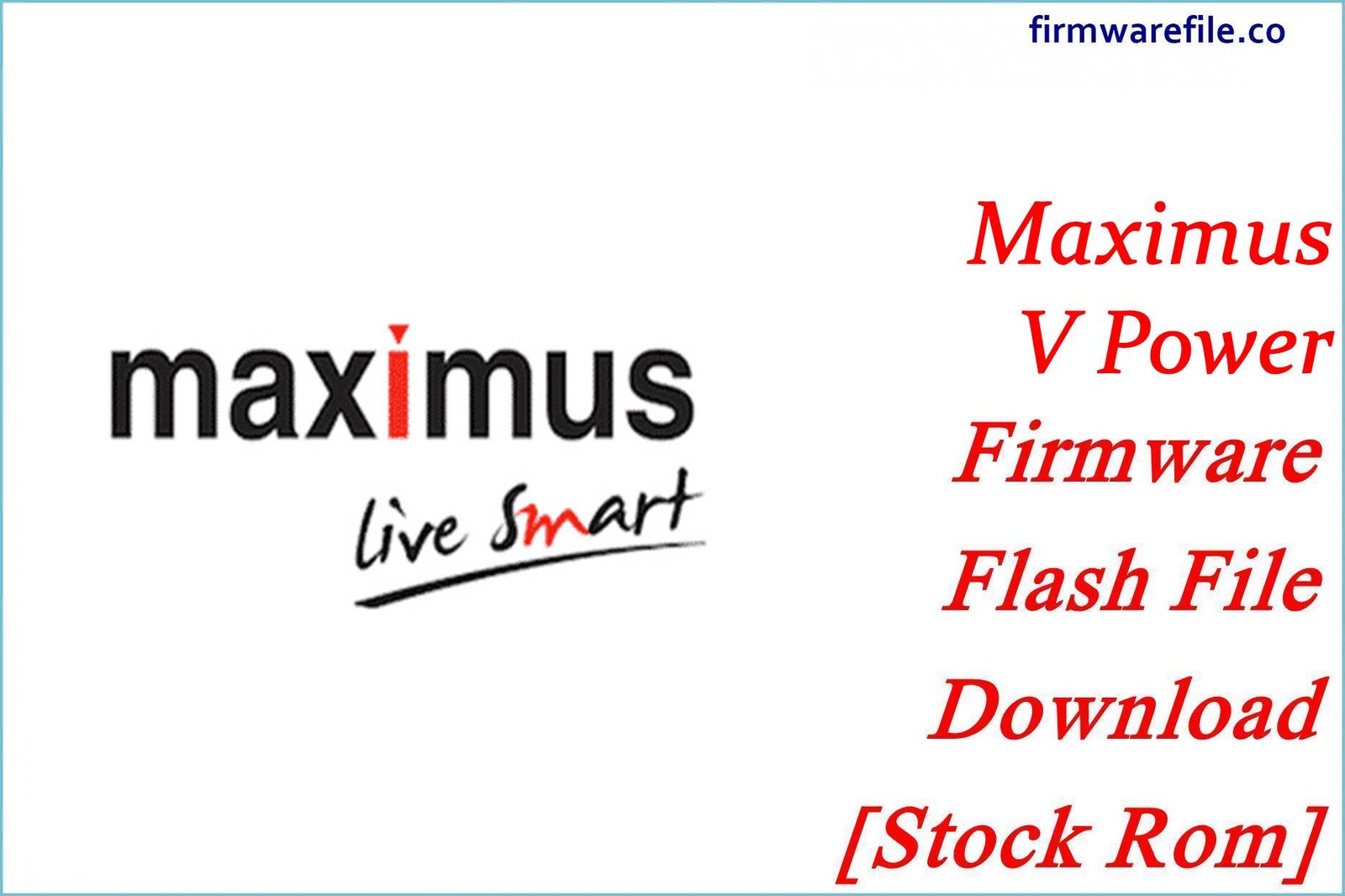 Maximus V Power