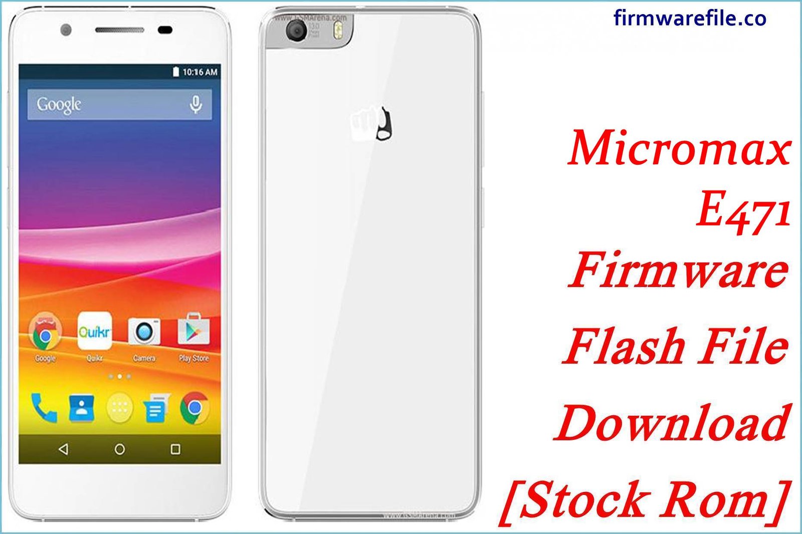 Micromax E471
