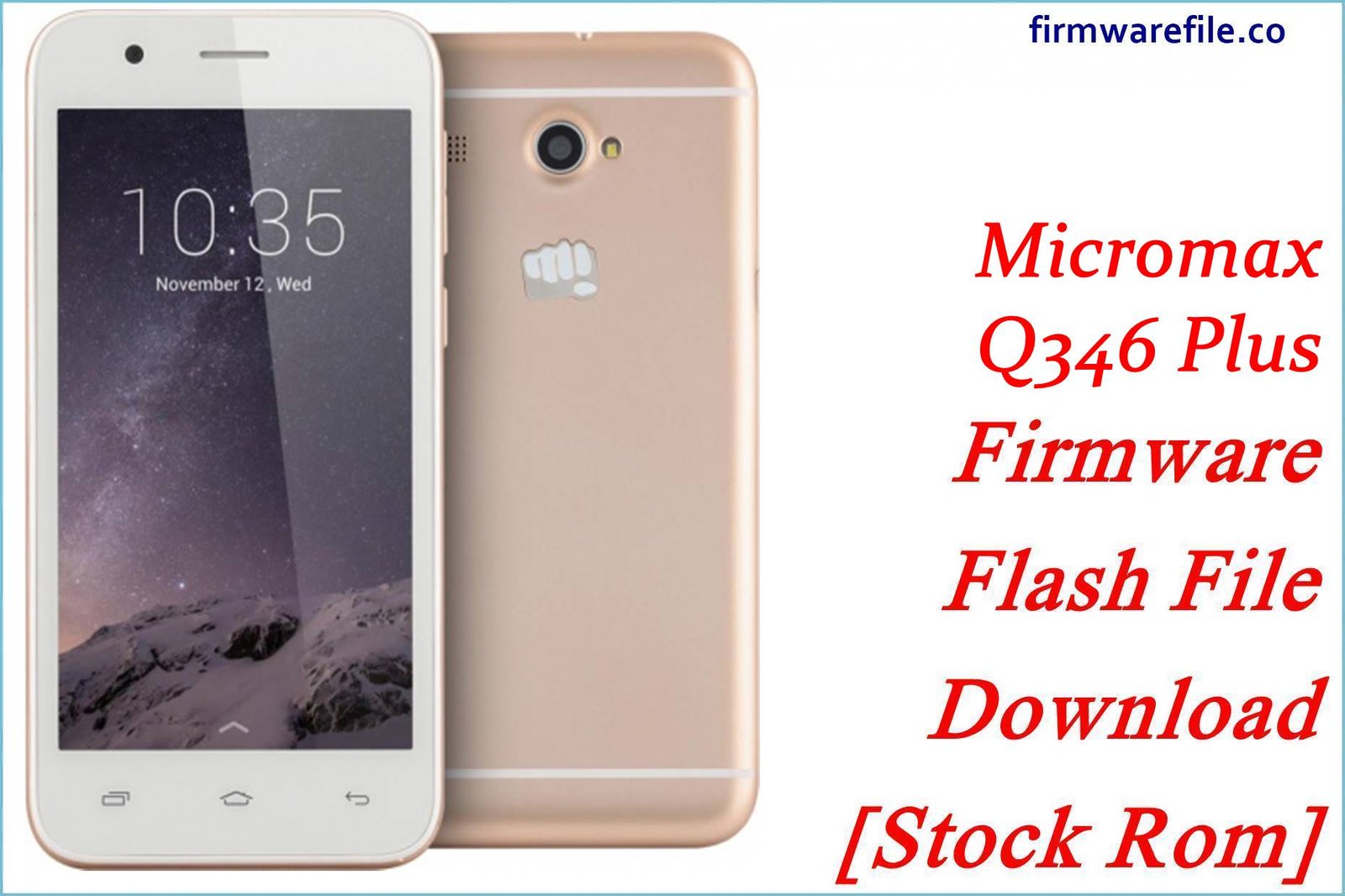 Micromax Q346 Plus