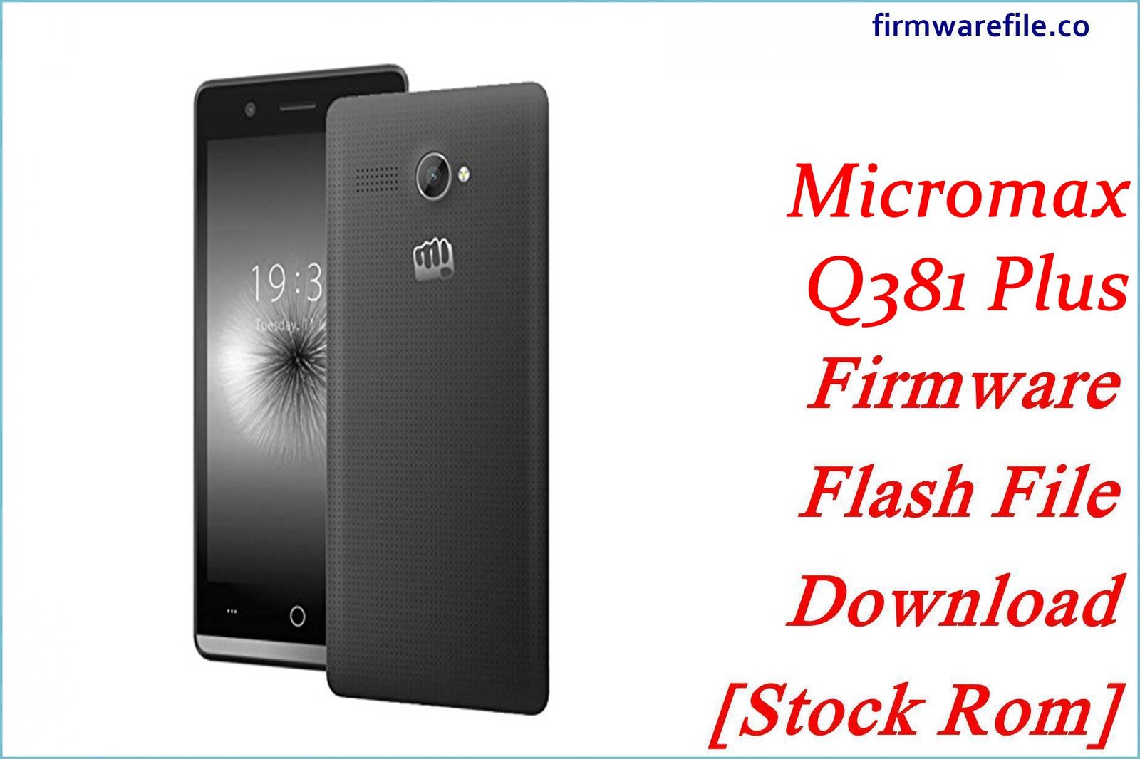 Micromax Q381 Plus