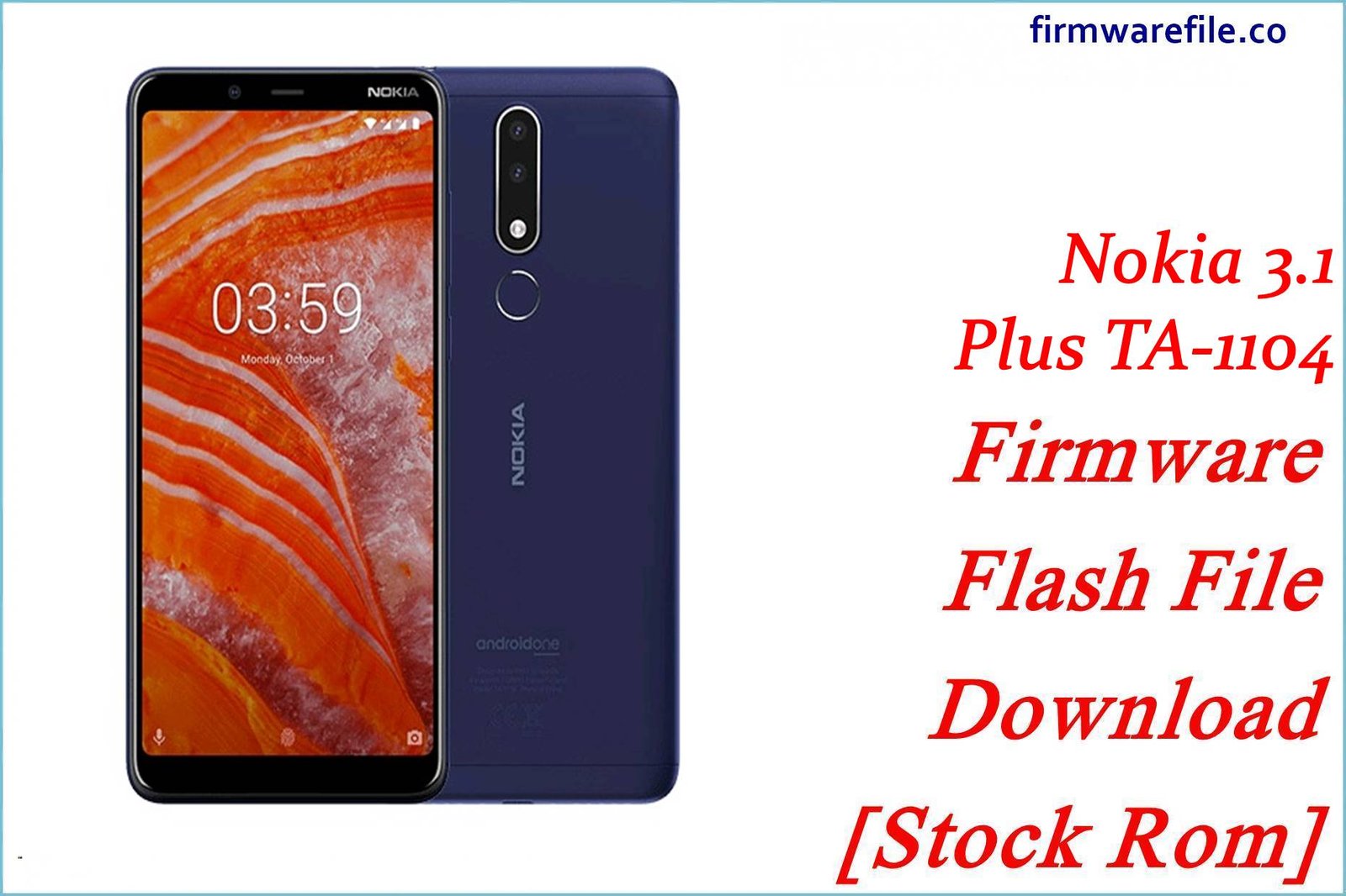 Nokia 3.1 Plus TA 1104
