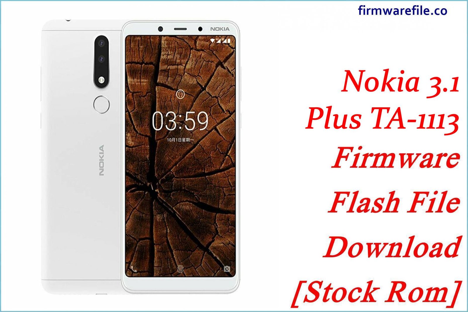 Nokia 3.1 Plus TA 1113