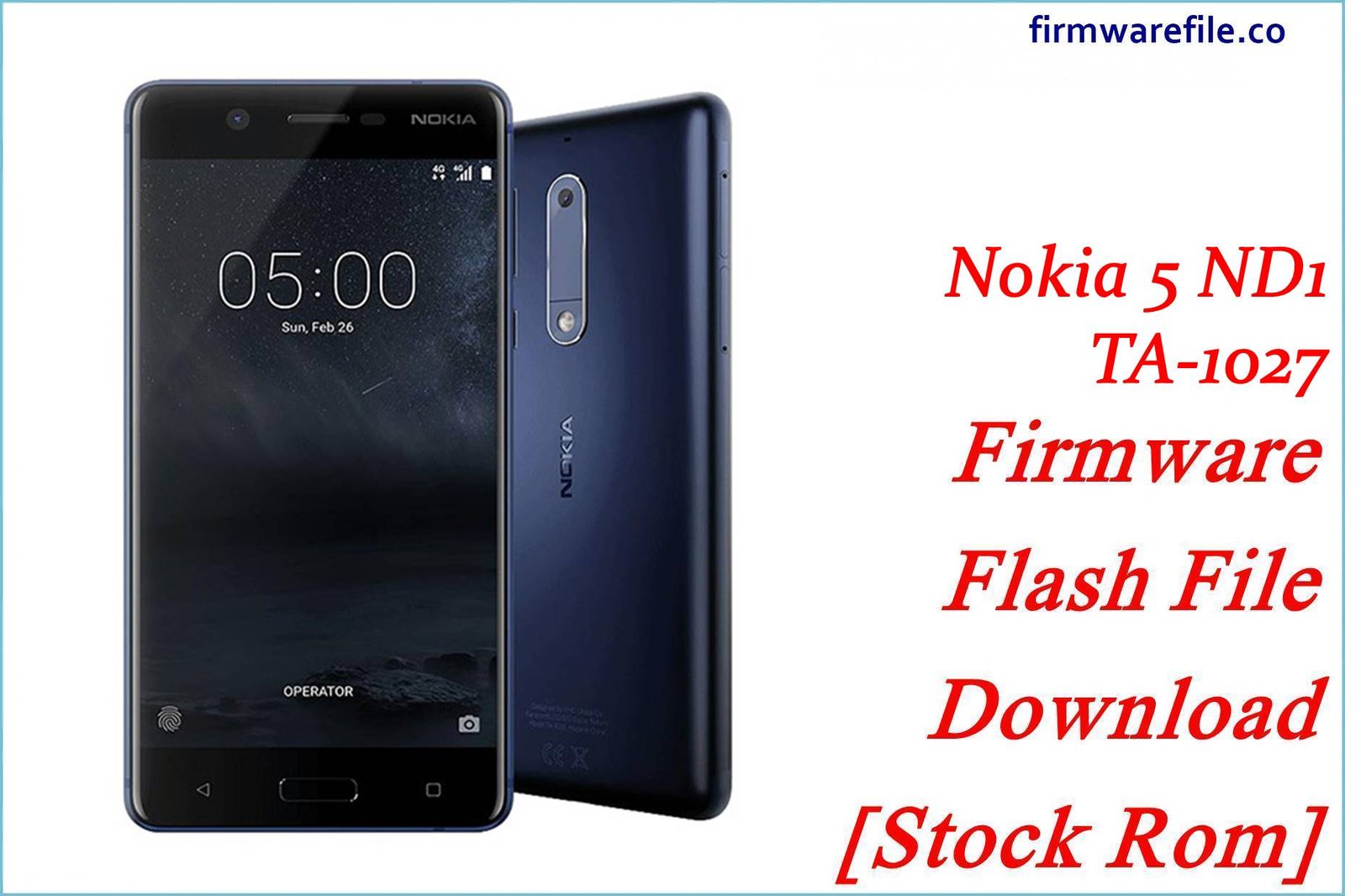 Nokia 5 ND1 TA 1027