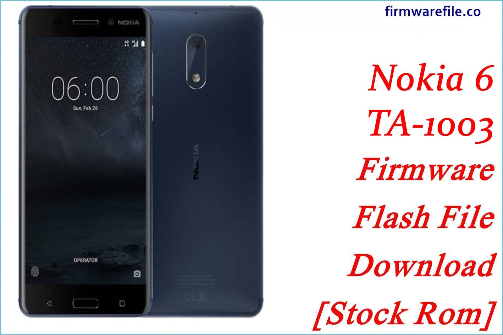 Nokia 6 TA 1003