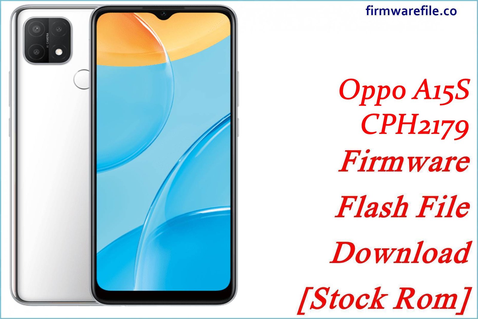 Oppo A15S CPH2179