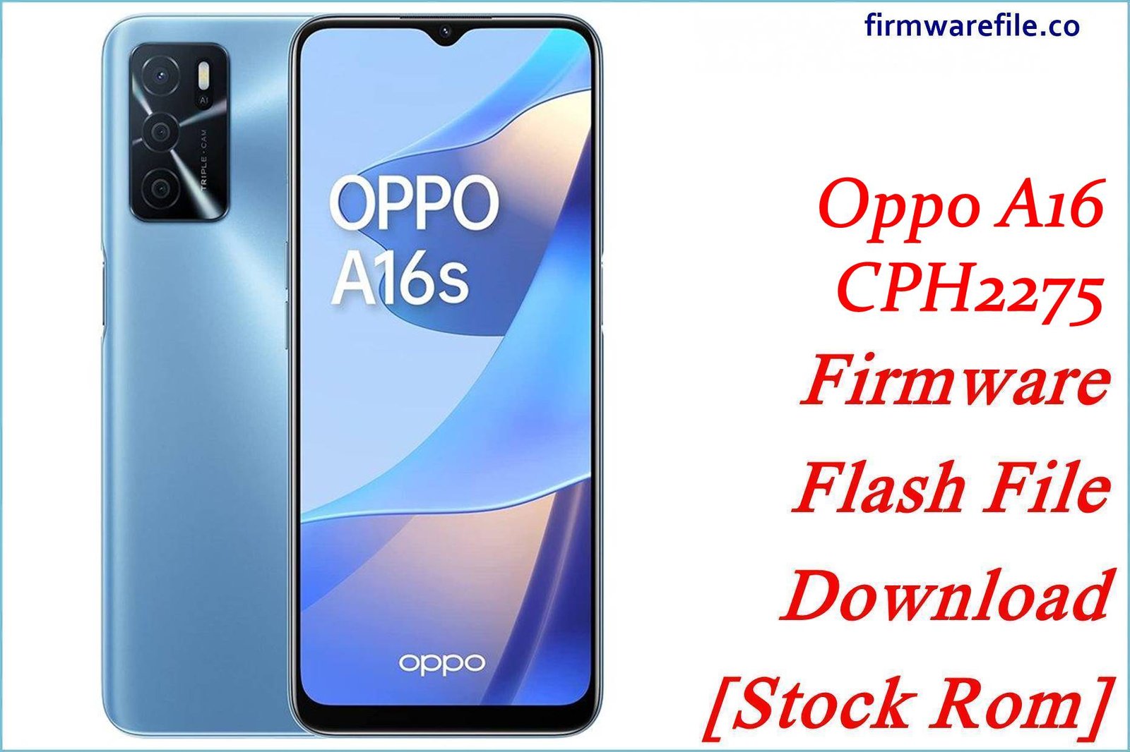 Oppo A16 CPH2275